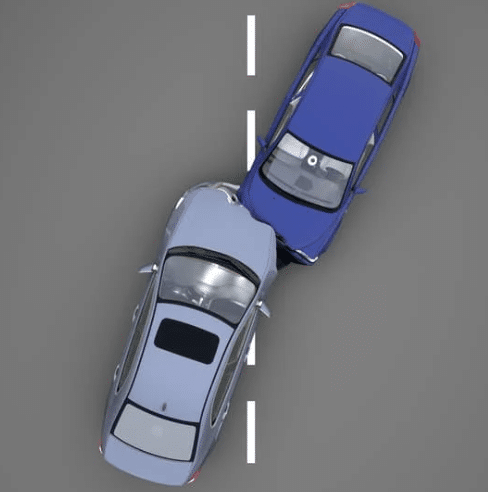 mơ bị đụng xe đánh con gì