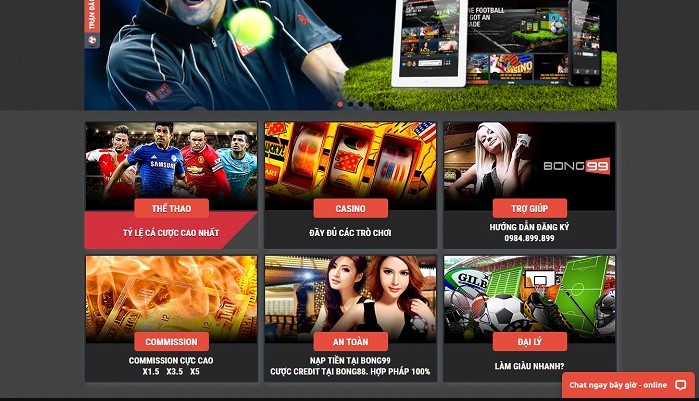Đánh giá nhà cái Bong99 uy tín hay lừa đảo? 2 Các sản phẩm và dịch vụ mà Bong99 cung cấp